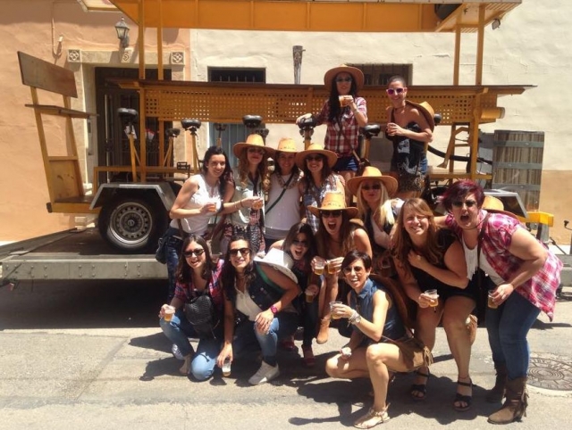 派对和很多啤酒 